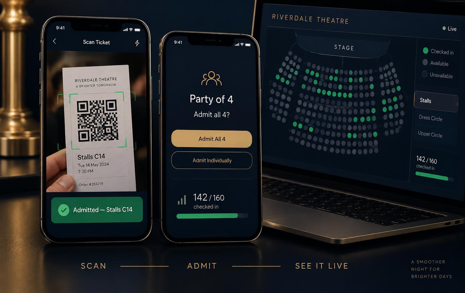 QR live check-in